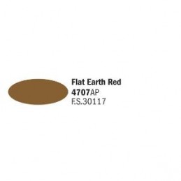 4707AP AKRYL - FLAT EARTH RED