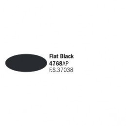 4768AP AKRYL - FLAT BLACK
