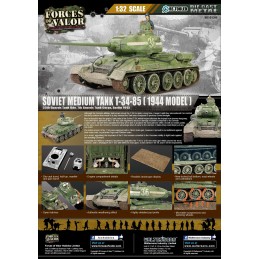 FOV-801013A 1:32 Soviet T-34-85 Model 1944 w/1 fig