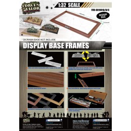 FOV-881001A 1:32 Display Base Frames (Medium Size)