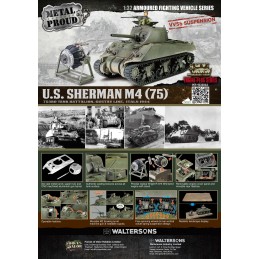 FOV-912101A 1:32 U.S.med.tank Sherman M4 (75),VVSS