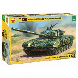 Z3551 1:35 T-72 RUS.MBT W/ERA