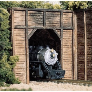 WC1254  HO Timber Single Portal