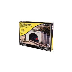 WC1256  HO Concrete Double Portal