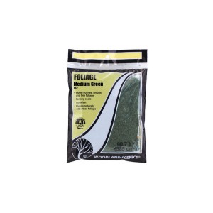 WF52  LISTOWIE - MEDIUM GREEN (BAG 585 cm2)
