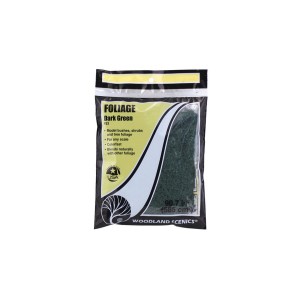 WF53  LISTOWIE - DARK GREEN (BAG 585 cm2)