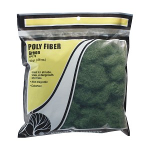 WFP178 POLY FIBER - GREEN (BAG 945 cm3)