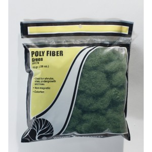 WFP178 POLY FIBER - GREEN (BAG 945 cm3)