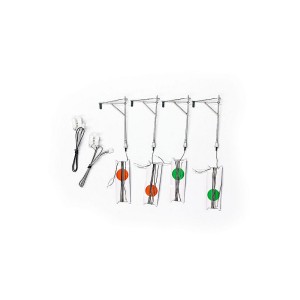 WJP5653 H0 Sygnalizator na maszcie ramien.(4 szt.)