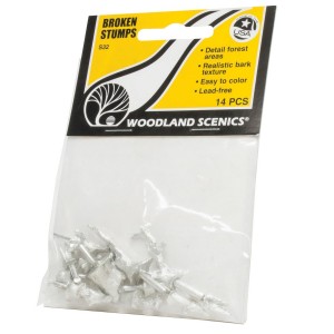 WS32  Broken Stumps 14/Pkg