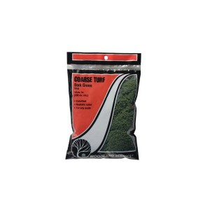 WT65  DARŃ - DARK GREEN COARSE TURF (BAG 412 cm3)