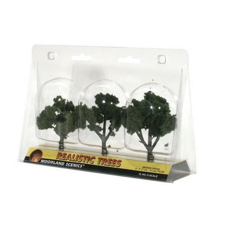 WTR1507  REALISTIC TREES- 3-4"  Med Gr 3/Pk