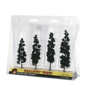 WTR1561  REALISTIC TREES- 4-6" Pine 4/Pk
