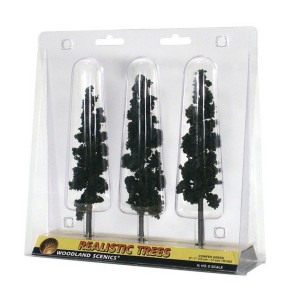 WTR1562  REALISTIC TREES- 6-7" Pine 3/Pk