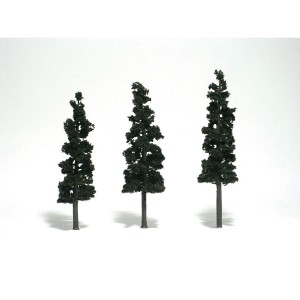 WTR1562  REALISTIC TREES- 6-7" Pine 3/Pk