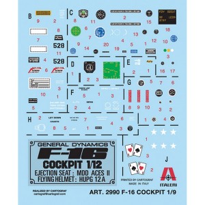 I2990 1:12 F-16 COCKPIT