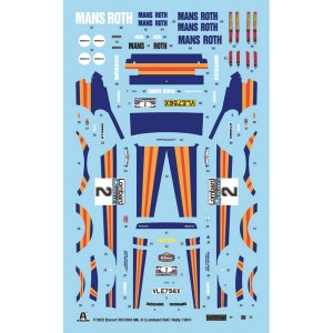 I3650 1:24 FORD ESCORT RS1800 Mk.II