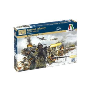 I6151 1:72 GERMAN INFANTRY - WINTER UNIFORM (WWII)