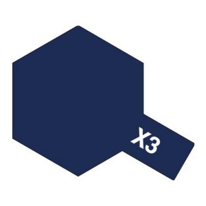 Tamiya 81503 Acrylic Mini X-3 Royal Blue