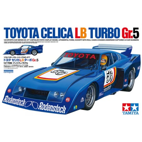 Tamiya 24377 1/24 Toyota Celica LB Turbo GR.5