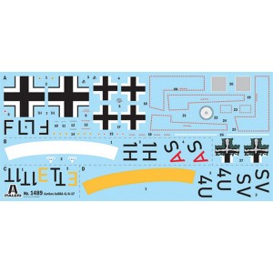 I1489 1:72 JUNKERS JU 88 A-17 TORPEDO BOMBER