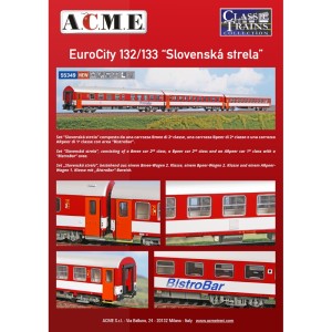 AC55349 1:87 ZEST.3 wagonów “Slovenská strela”