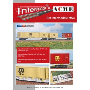 AC45154 1:87 Wagon intermod. typ Sgnss 60‘ VTG-AAE