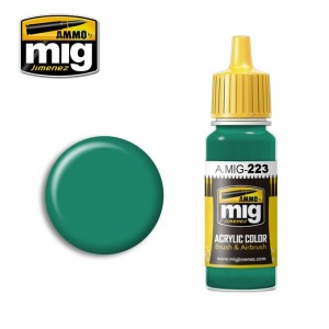 AMIG0223 FARBA: INTERIOR TURQUOISE GREEN