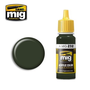 AMIG0232 FARBA: SCHWARTZGRÜN RLM 70