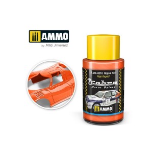 AMIG0310 FARBA: COBRA MOTOR REPSOL RED
