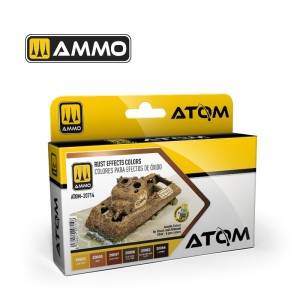 AMIG20714 ZESTAW ATOM: Rust Effects Colour Set