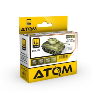 AMIG20732 ZESTAW ATOM: Olive Drab Modulation Set