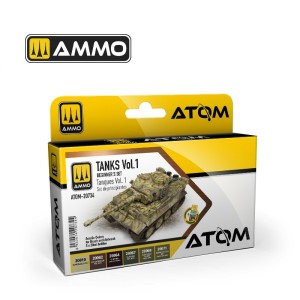 AMIG20734 ZESTAW ATOM: Beginners Set: Tanks Vol.1