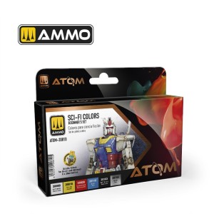 AMIG20810 ZESTAW ATOM: Beginners Set SCI-FI Color