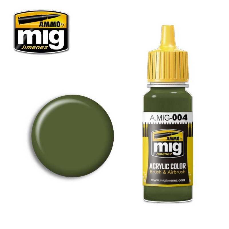 AMIG0004 FARBA: RESEDAGRÜN RAL 6011 B