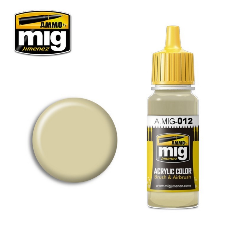 AMIG0012 FARBA: DUNKELGELB AUS ’44 DG III RAL 7028