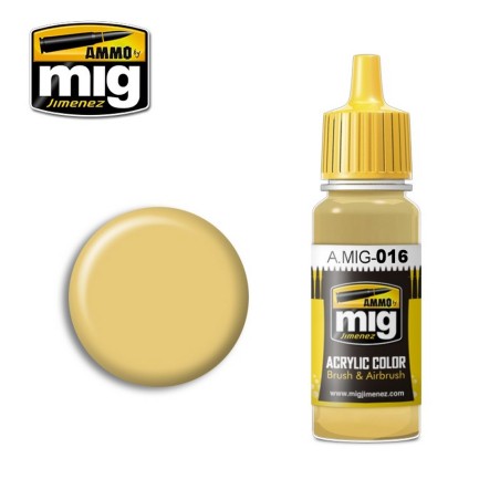 AMIG0016 FARBA: GELBBRAUN RAL 8020