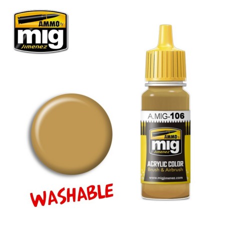 AMIG0106 FARBA: WASHABLE SAND (RAL 8020) 