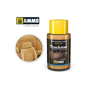 AMIG0319 FARBA: COBRA MOTOR BROWN LEATHER