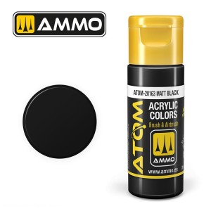 AMIG20163 ATOM COLOR: Matt Black