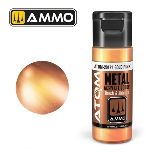 AMIG20171 ATOM METALLIC: Gold Pink