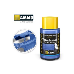 AMIG0330 FARBA: COBRA MOTOR BLUE CANVAS