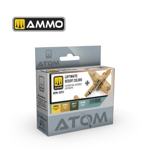 AMIG20912 ZESTAW ATOM: Luftwaffe Desert Colors Set