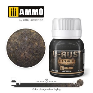 AMIG2252 RDZA: U-RUST BLACK OXIDE