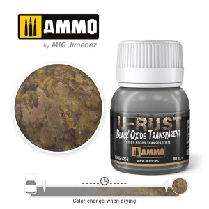 AMIG2253 RDZA: U-RUST BLACK OXIDE TRANSPARENT