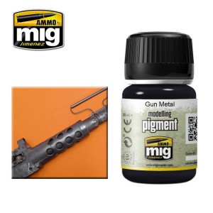 AMIG3009 PIGMENTS: GUN METAL