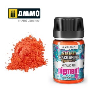 AMIG3047 PIGMENT: METALLIC RED