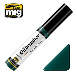 AMIG3531 OILBRUSHER: MECHA DARK GREEN