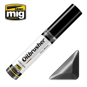 AMIG3535 OILBRUSHER: GUN METAL