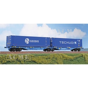AC40399 1:87 WAG.PLAT.,Sggmrs TATRA 90ft,Eurowagon